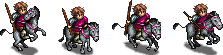 Mounted Squire Animation Frames