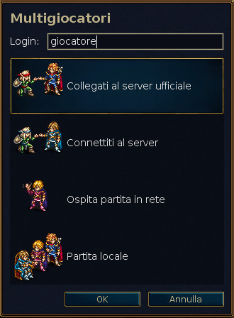 Finestra Multigiocatore